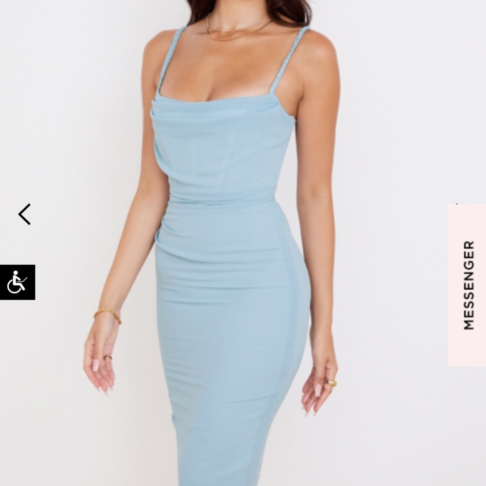 House of CB Jamille midi corset dress